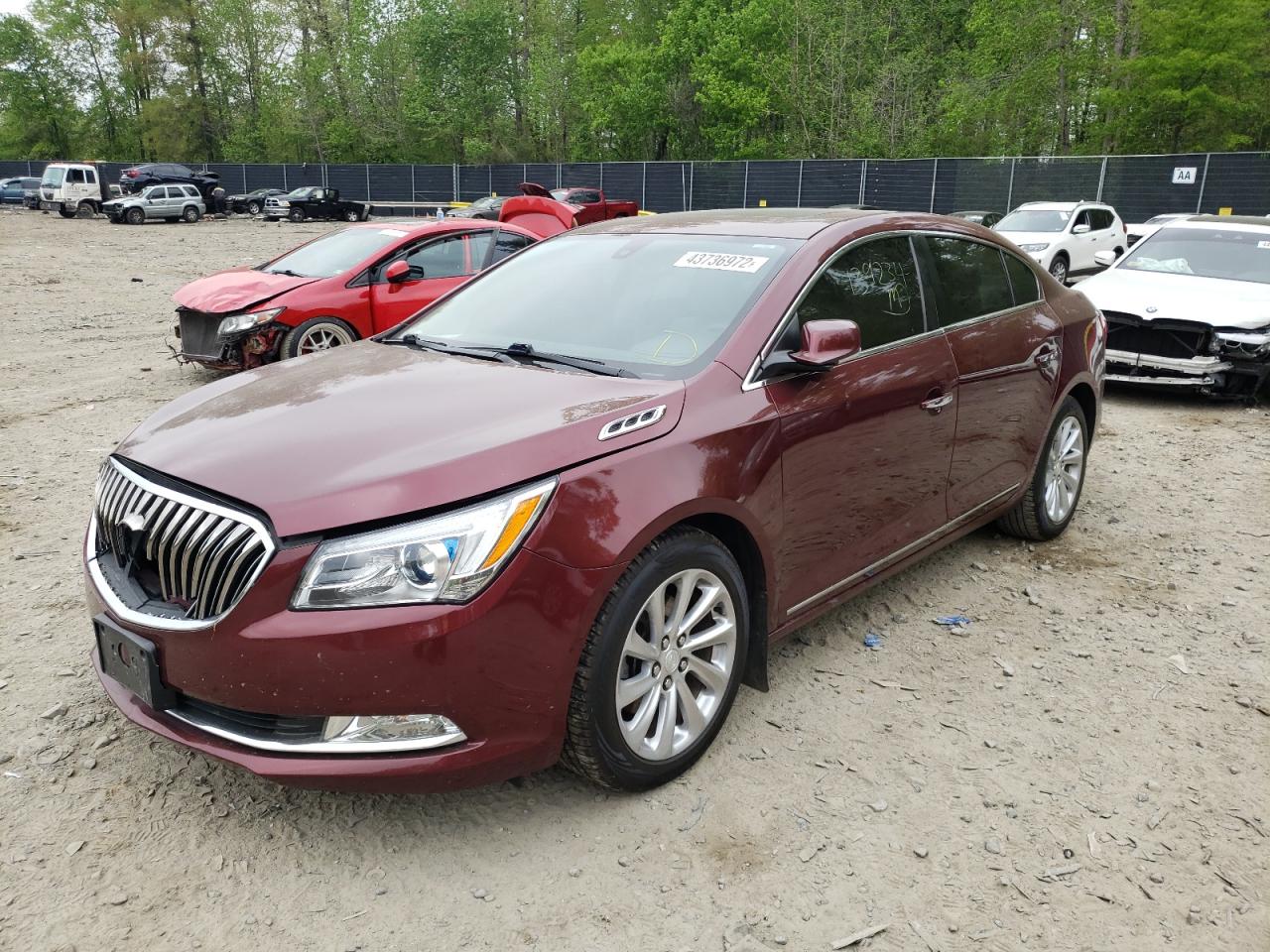 Photo 2 from auction – 2016 BUICK LACROSSE with VIN 1G4GB5G38GF233987
