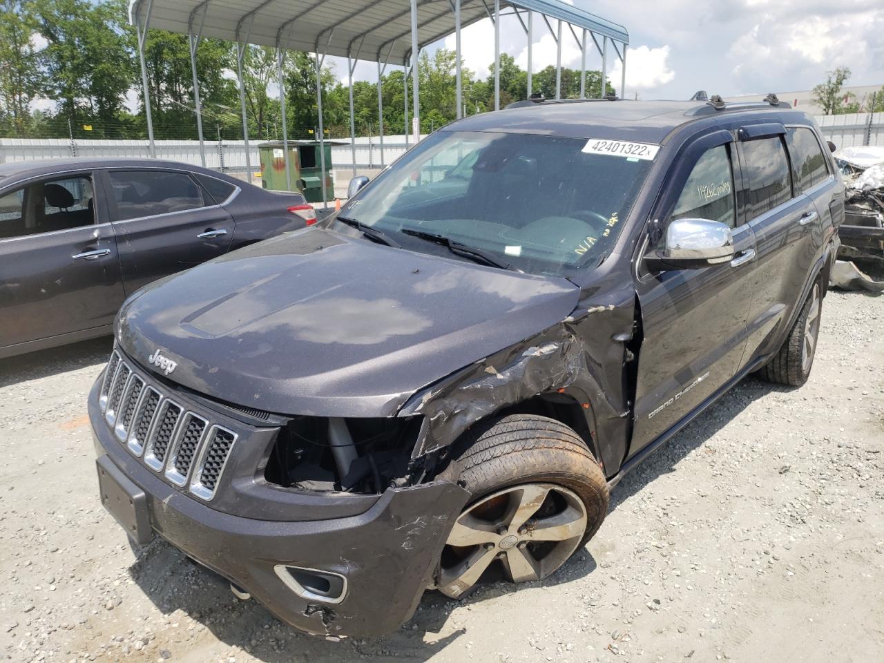 Photo 2 from auction – 2015 JEEP GRAND CHER with VIN 1C4RJFCT0FC831020