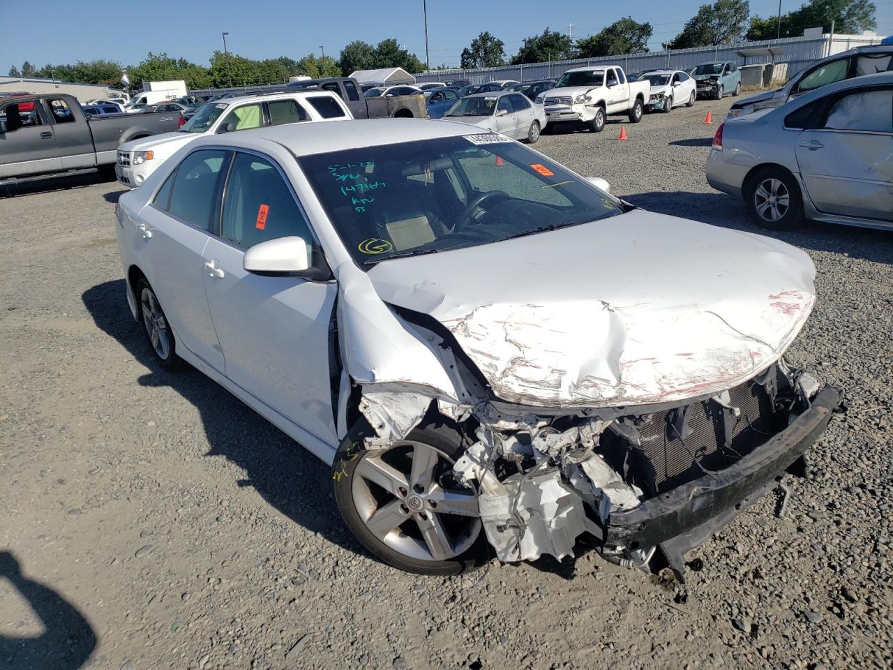 TOYOTA CAMRY L 2013 with VIN 4T1BF1FK4DU222380 - Photo from auction