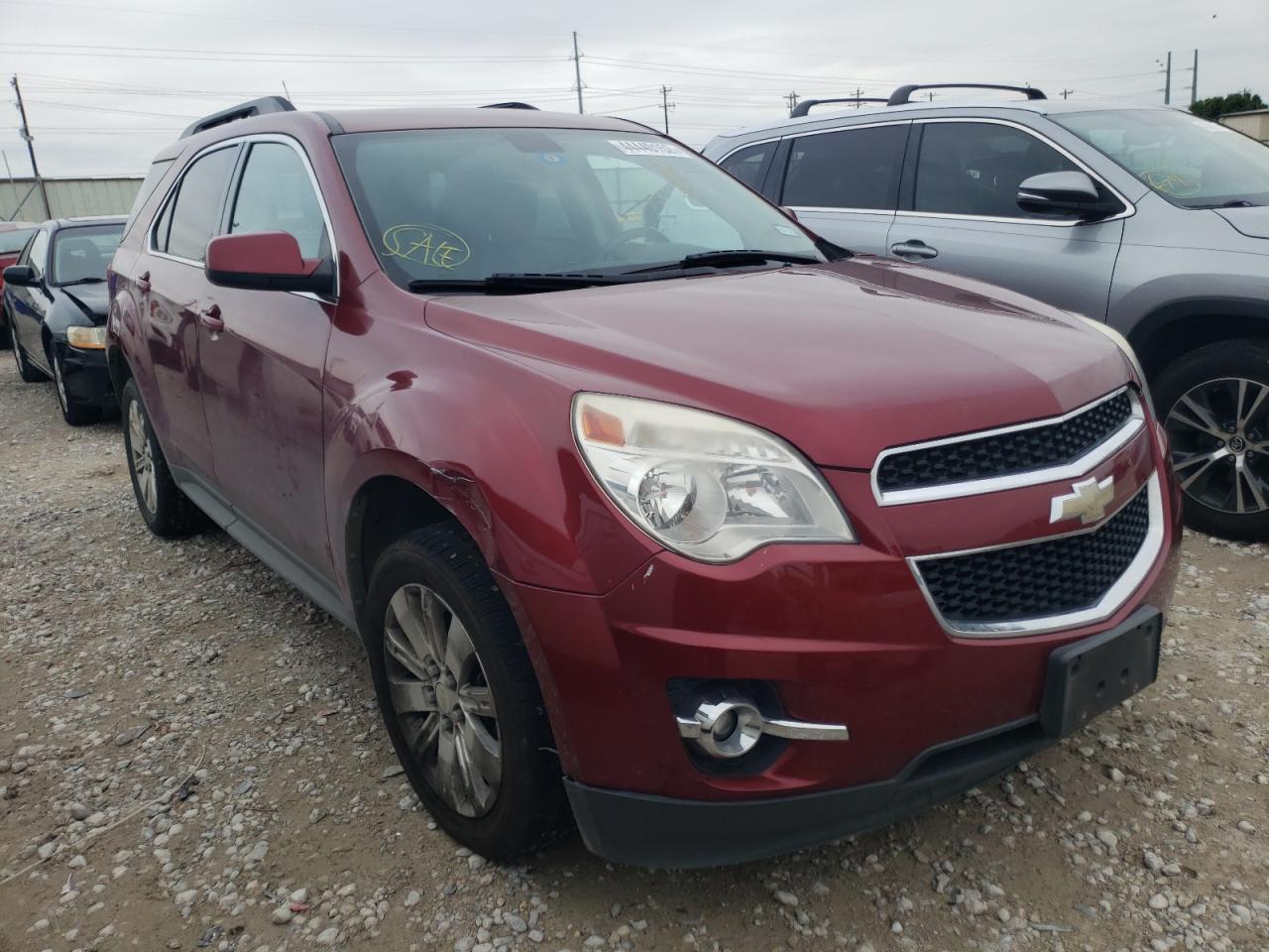 CHEVROLET EQUINOX LT 2010 with VIN 2CNFLPEY5A6387187 - Photo from auction