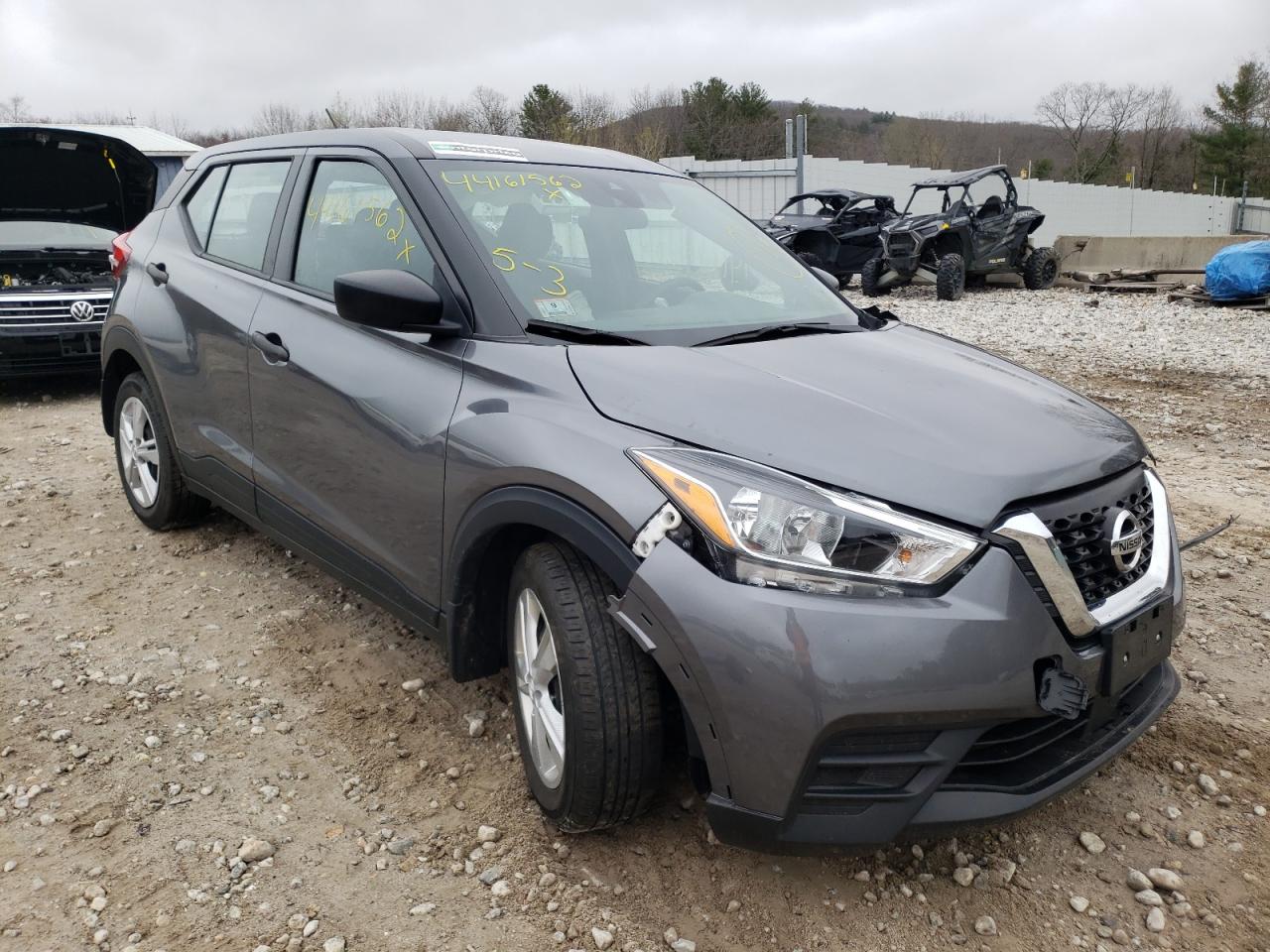 NISSAN KICKS S 2020 with VIN 3N1CP5BV9LL526751 - Photo from auction