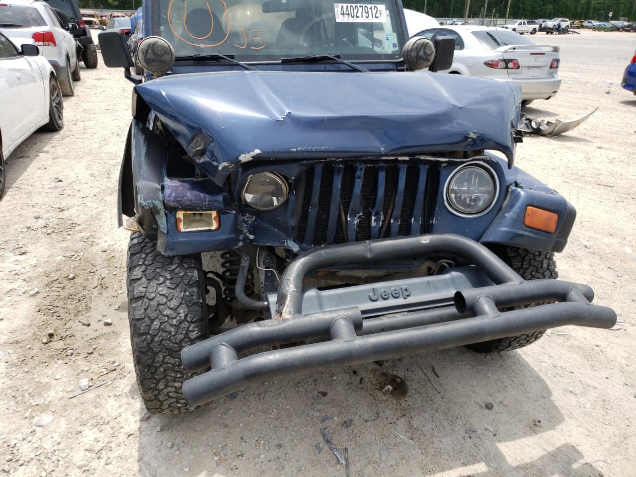 Photo 9 from auction – 2002 JEEP WRANGLER / with VIN 1J4FA39S02P770152