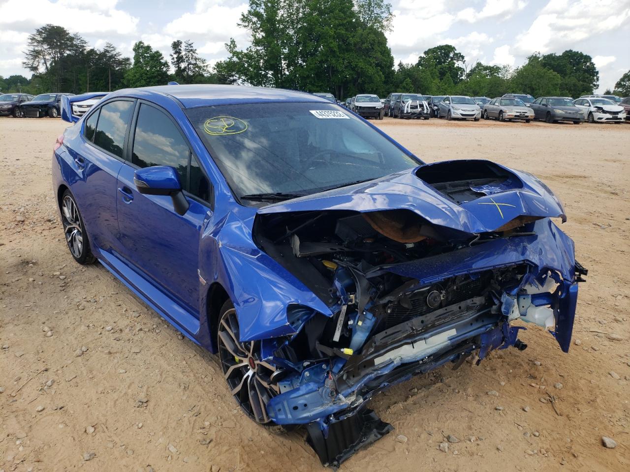 SUBARU WRX STI 2021 with VIN JF1VA2E69M9817812 - Photo from auction