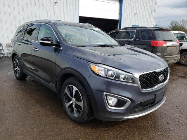KIA SORENTO EX 2017 with VIN 5XYPHDA57HG244257 - Photo from auction
