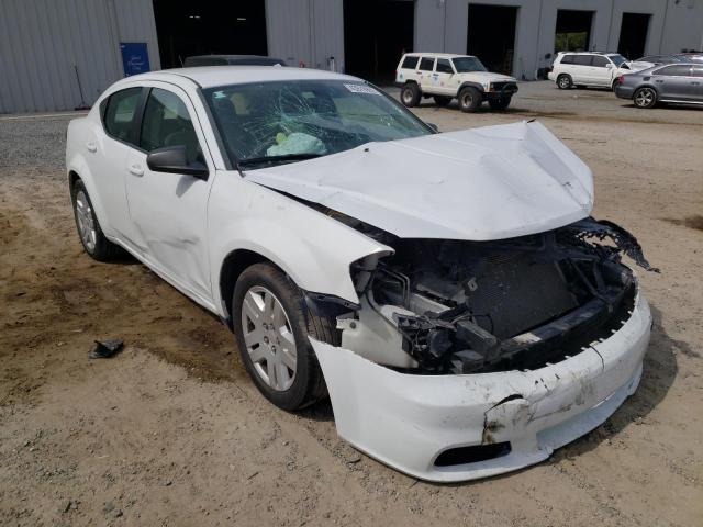 Photo 1 from auction – 2014 DODGE AVENGER SE with VIN 1C3CDZAB9EN165744