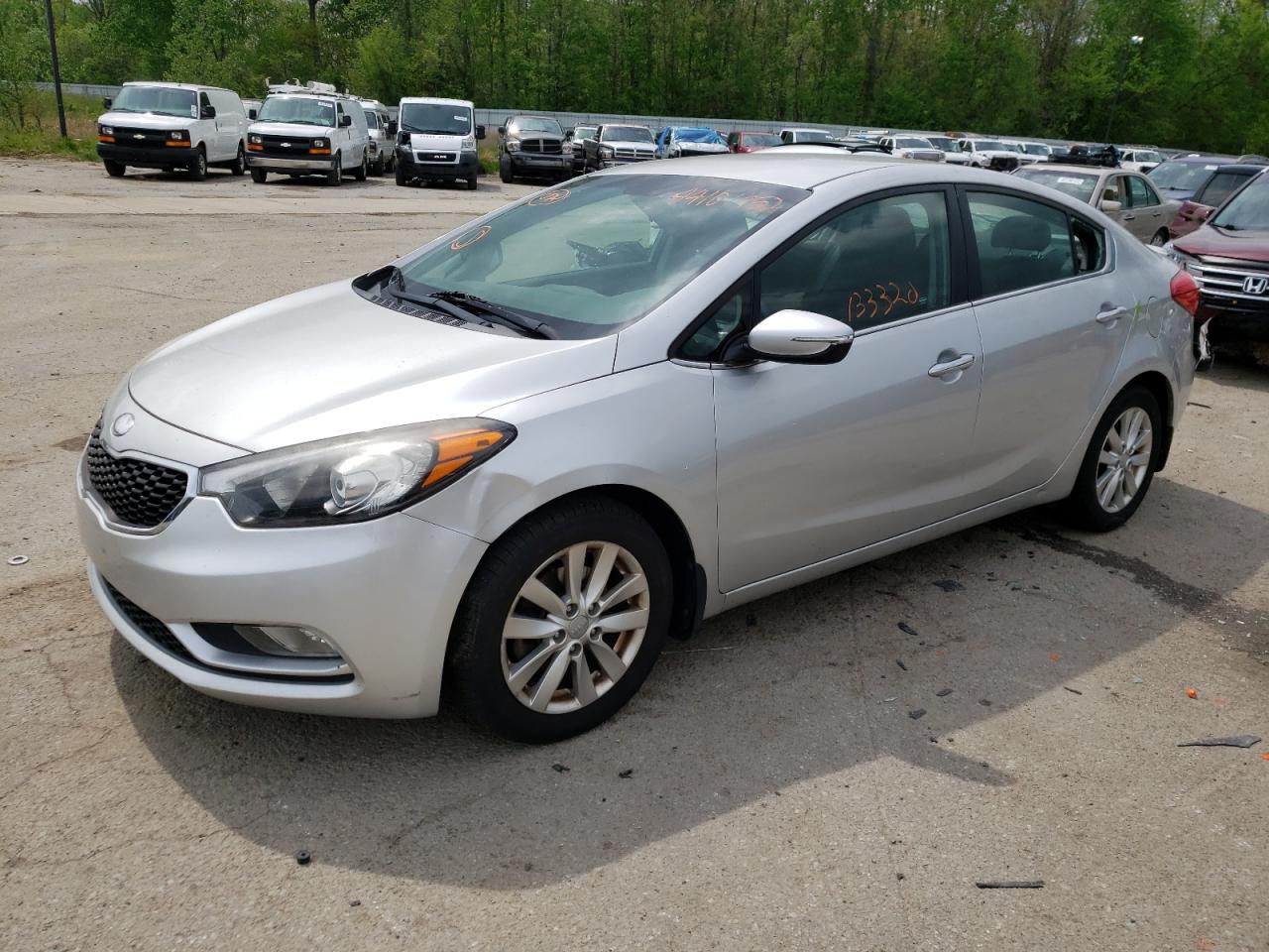 Photo 2 from auction – 2014 KIA FORTE EX with VIN KNAFX4A85E5169830