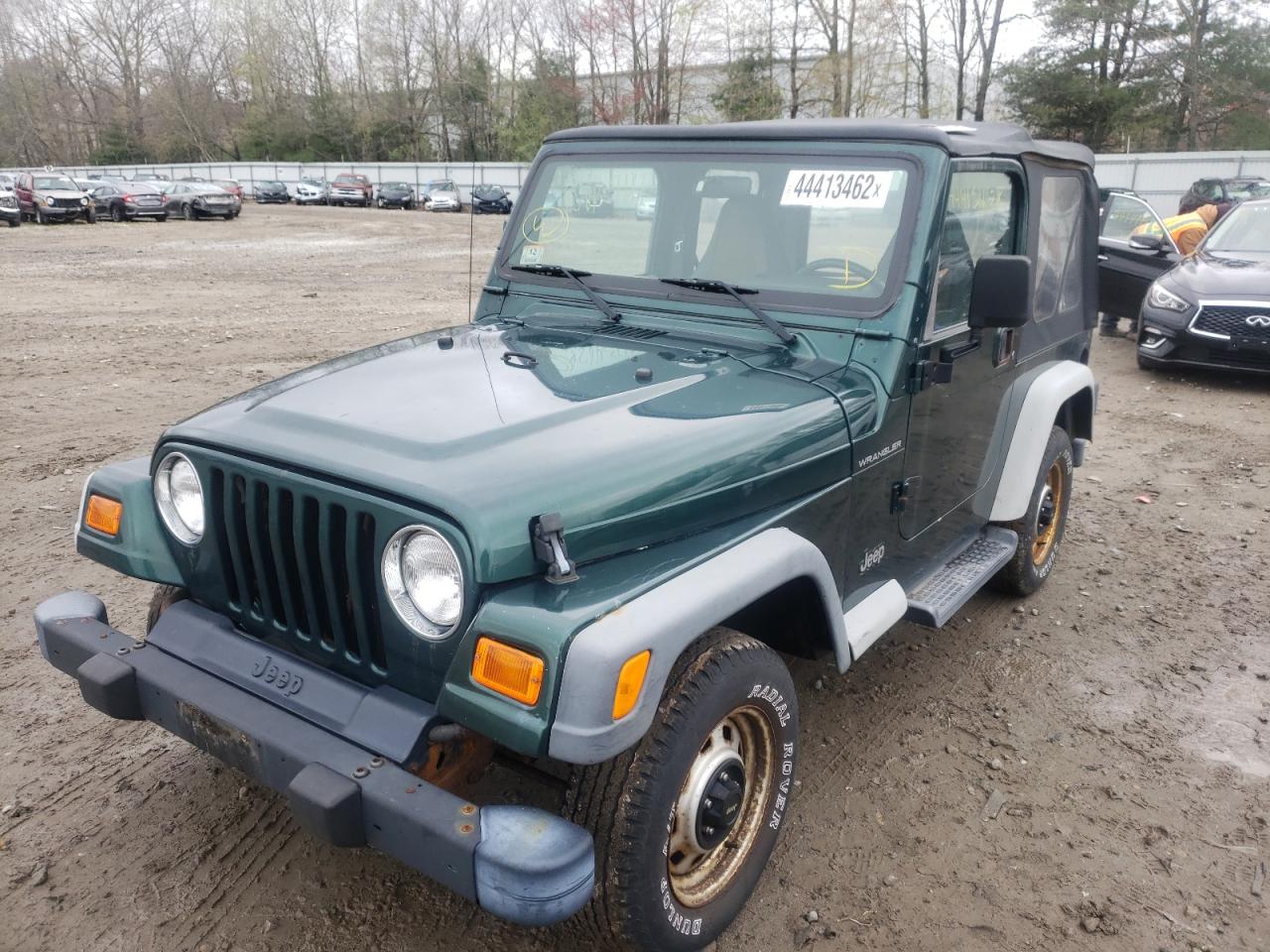 Photo 10 from auction – 2001 JEEP WRANGLER / with VIN 1J4FA29P81P374832