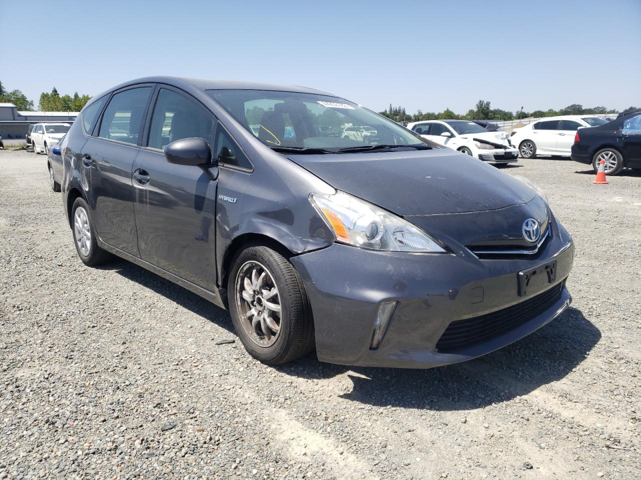 TOYOTA PRIUS V 2013 with VIN JTDZN3EU8D3247163 - Photo from auction