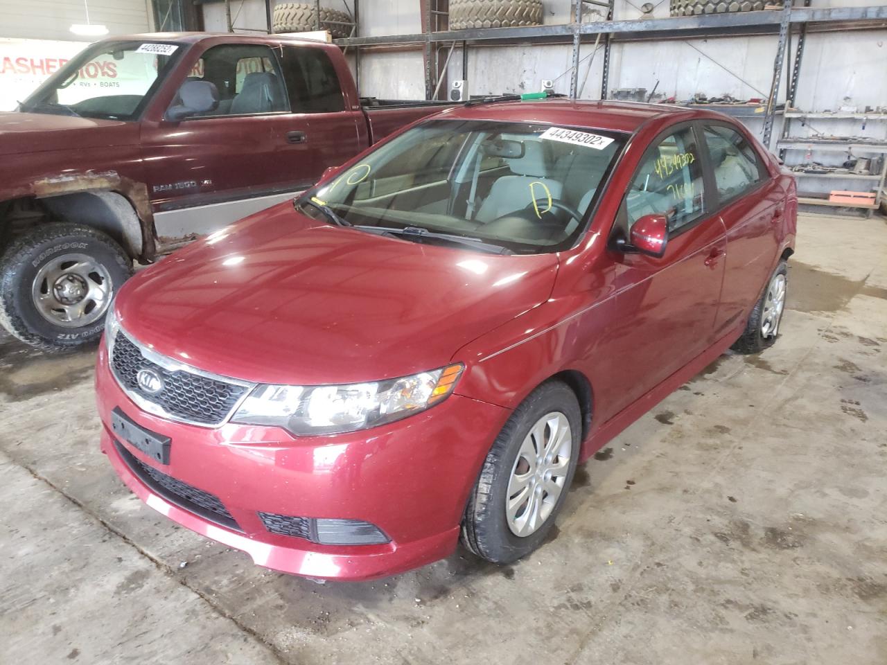 Photo 2 from auction – 2012 KIA FORTE EX with VIN KNAFU4A25C5562552