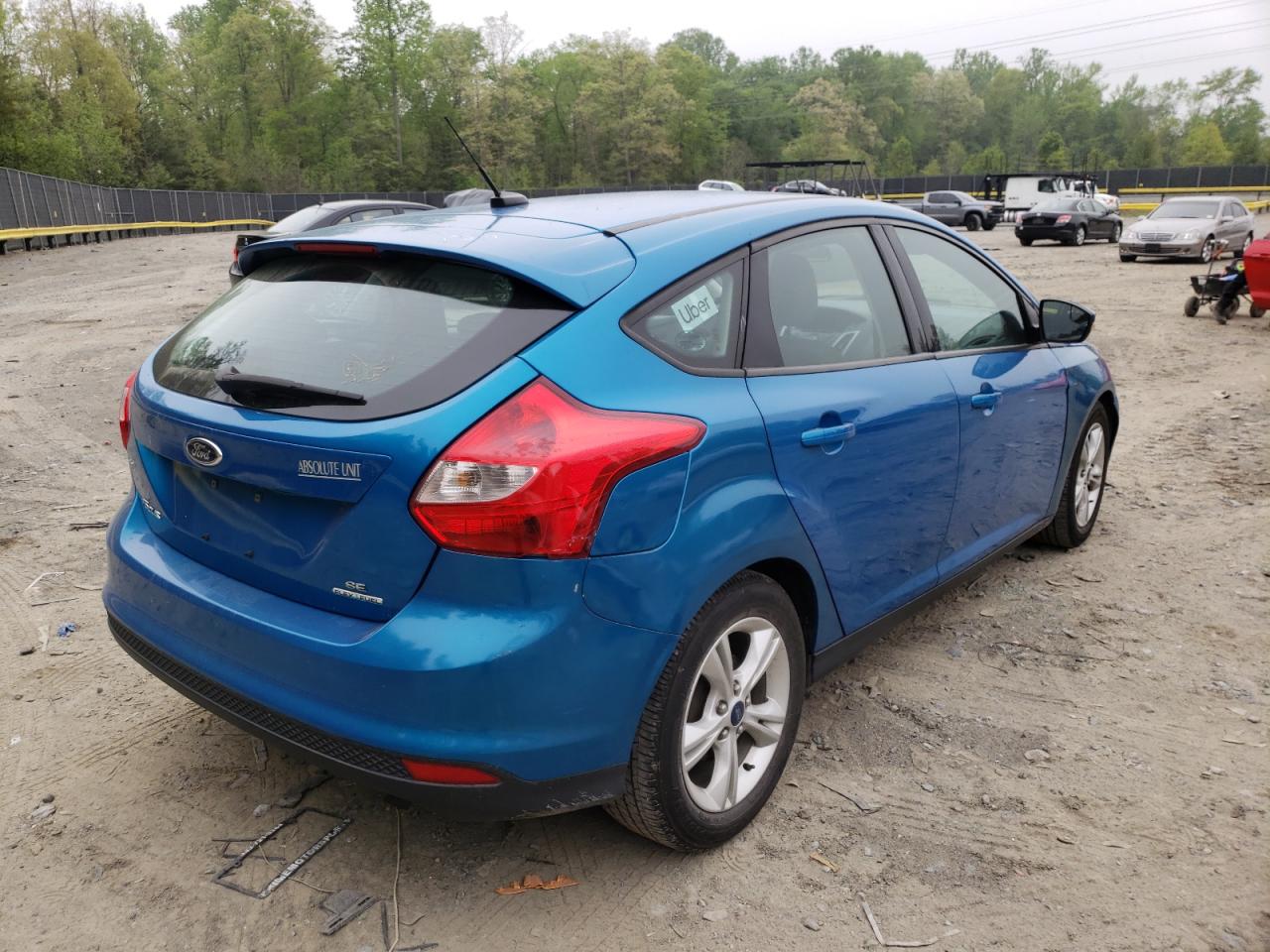 Photo 4 from auction – 2014 FORD FOCUS SE with VIN 1FADP3K29EL410692