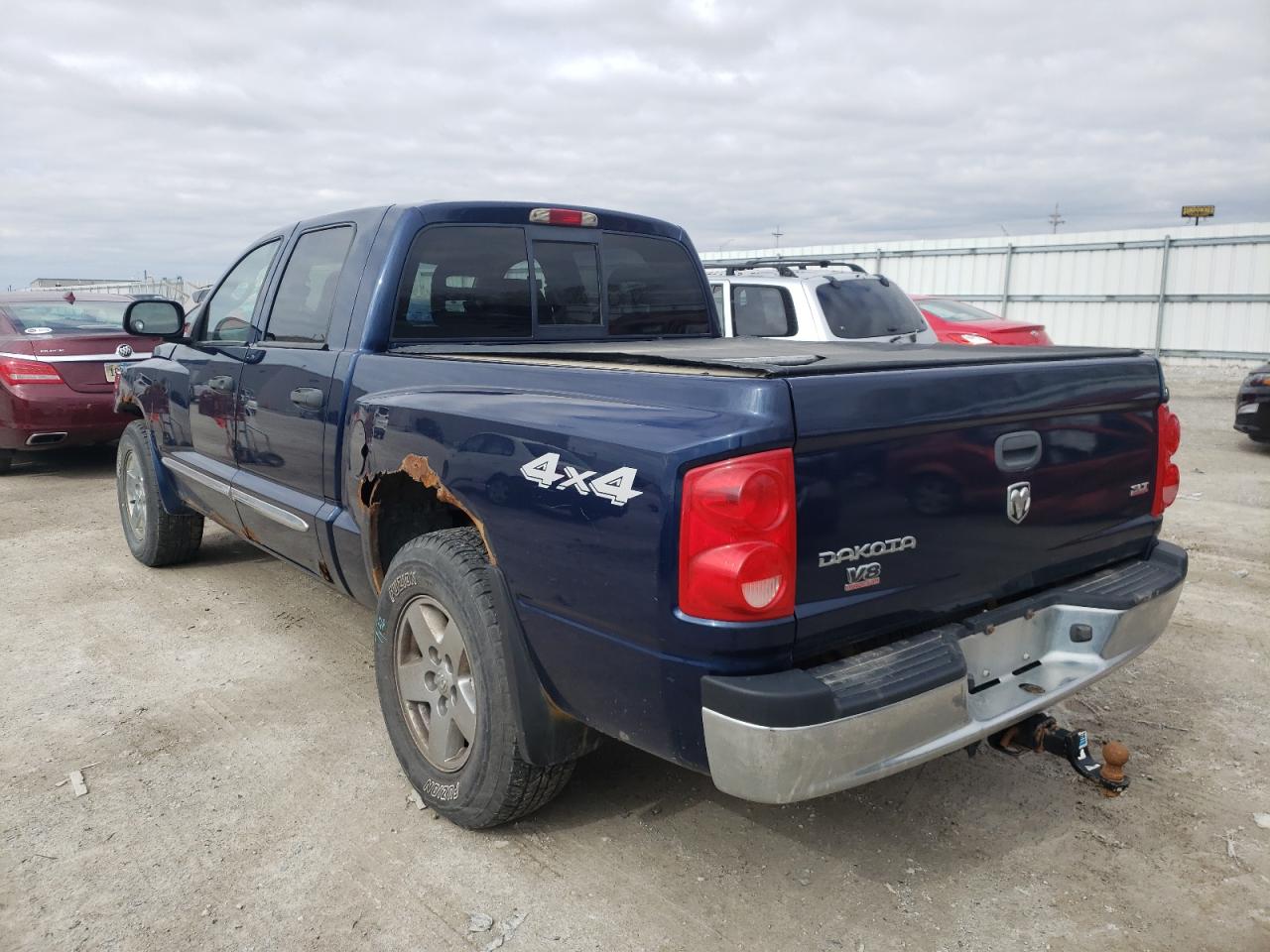 Photo 3 from auction – 2005 DODGE DAKOTA QUA with VIN 1D7HW48N35S166460