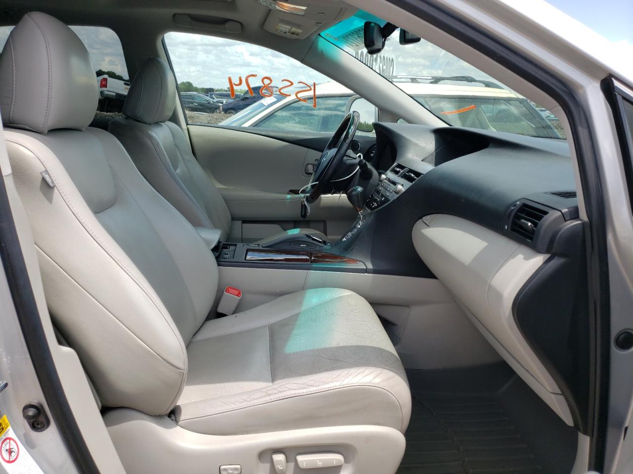 Photo 5 from auction – 2010 LEXUS RX 350 with VIN 2T2BK1BA6AC033523