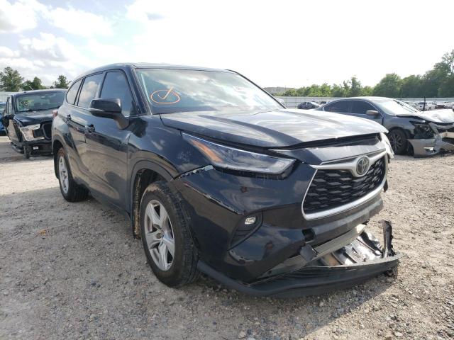 TOYOTA HIGHLANDER 2021 with VIN 5TDZZRAH5MS054466 - Photo from auction