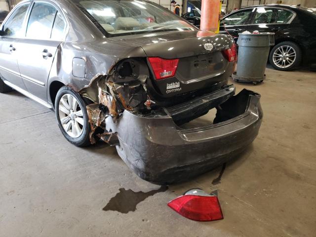 Photo 9 from auction – 2010 KIA OPTIMA LX with VIN KNAGG4A8XA5414720