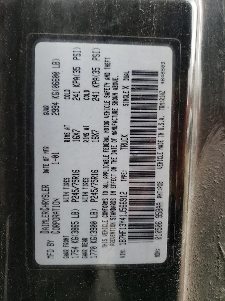 صورة رقم 10 من المزاد - 2001 DODGE RAM 1500 مع VIN 1B7HF13Y41J566912