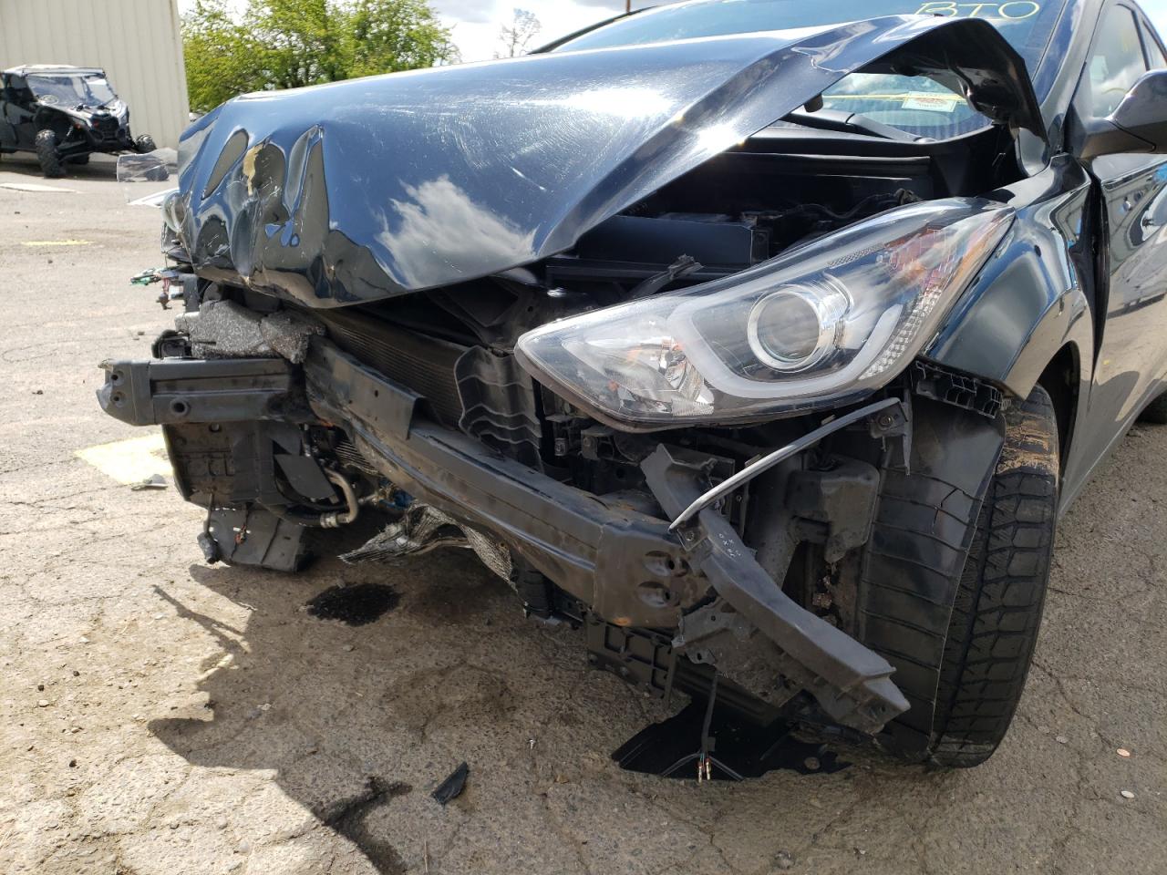 Photo 9 from auction – 2014 HYUNDAI ELANTRA SE with VIN KMHDH4AE0EU142467