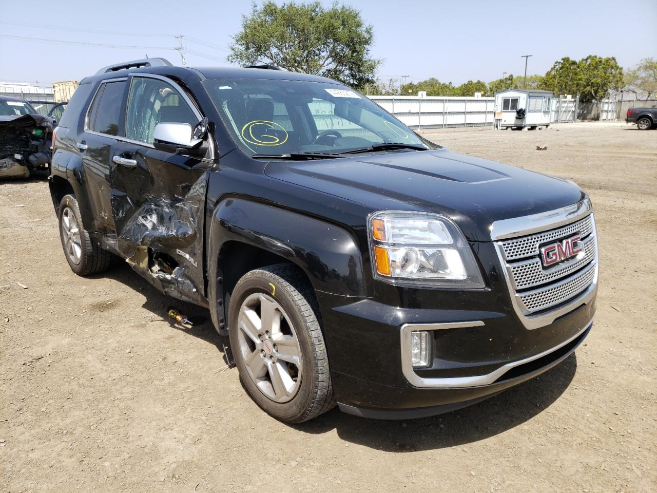 GMC TERRAIN DE 2017 with VIN 2GKFLVEK3H6291366 - Photo from auction