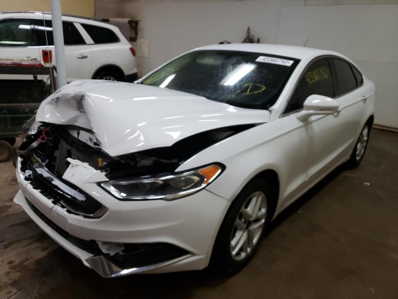 Photo 2 from auction – 2018 FORD FUSION SE with VIN 3FA6P0HD7JR158131