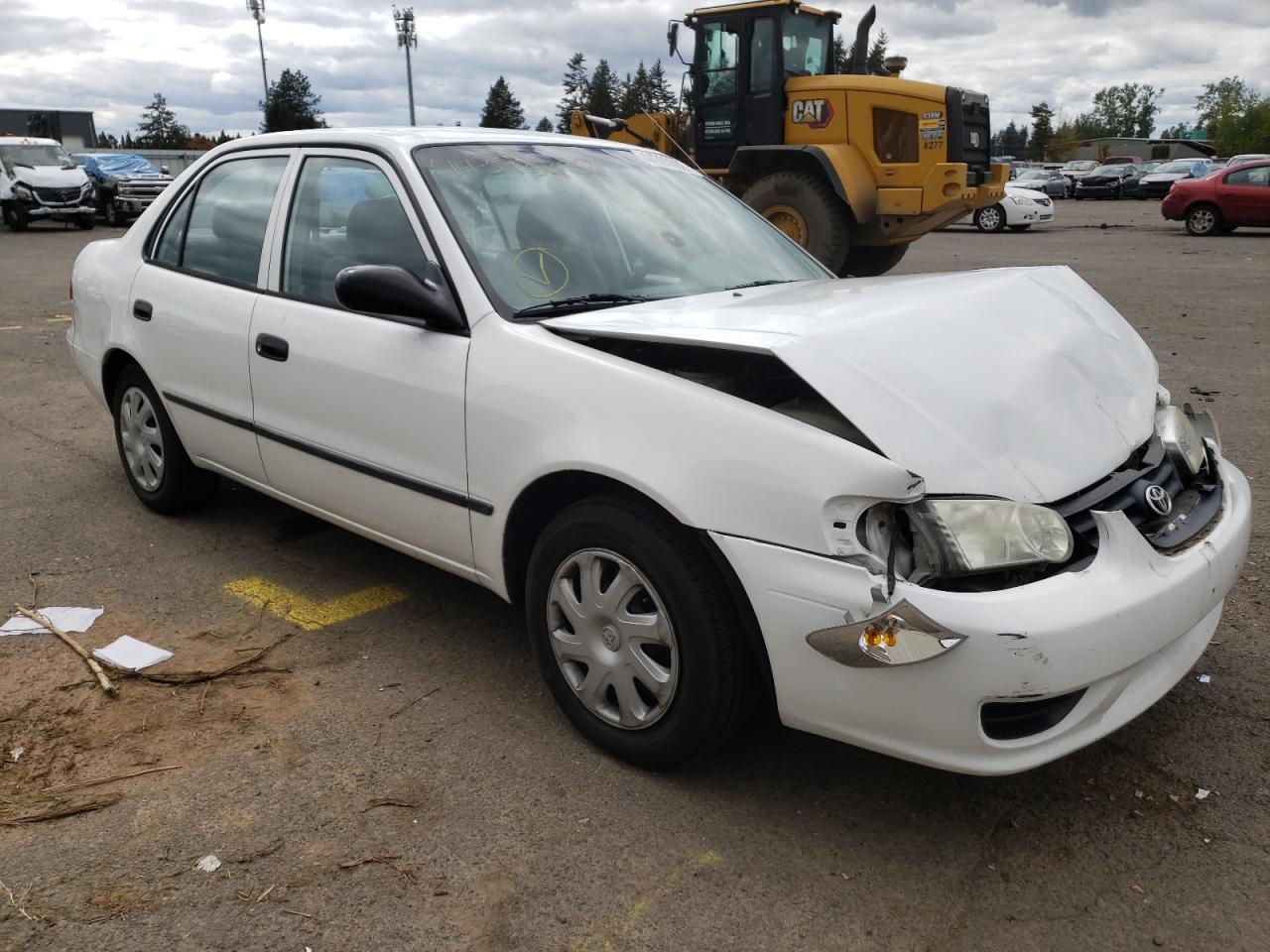 TOYOTA COROLLA CE 2002 with VIN 1NXBR12E82Z579419 - Photo from auction