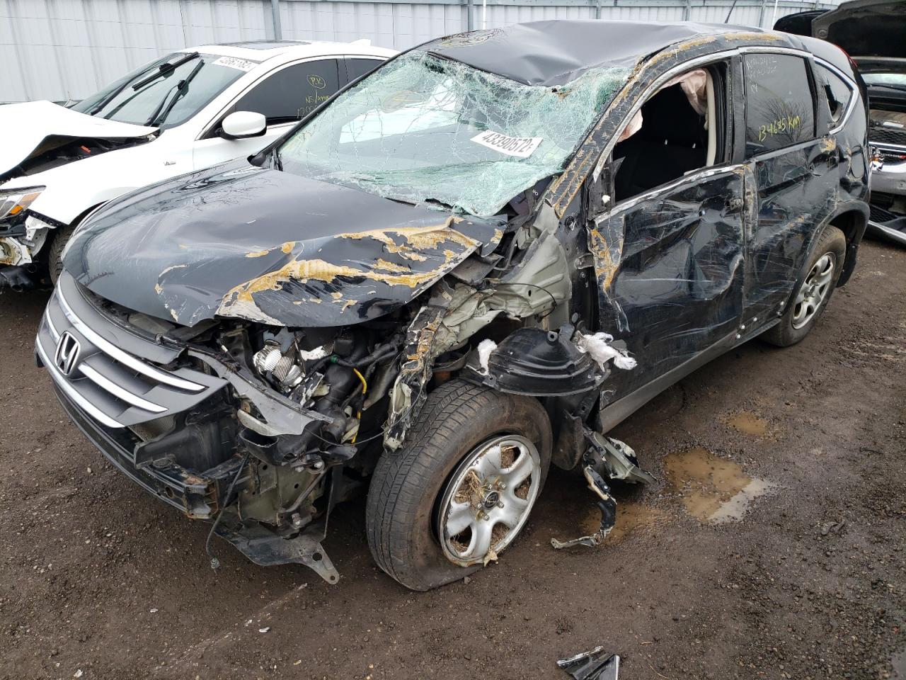 Photo 2 from auction – 2012 HONDA CR-V LX with VIN 2HKRM4H38CH102879
