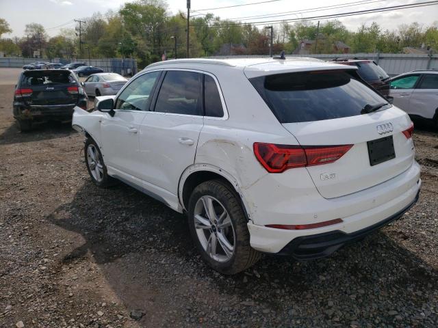 Photo 3 from auction – 2021 AUDI Q3 PREMIUM with VIN WA1EECF30M1151991