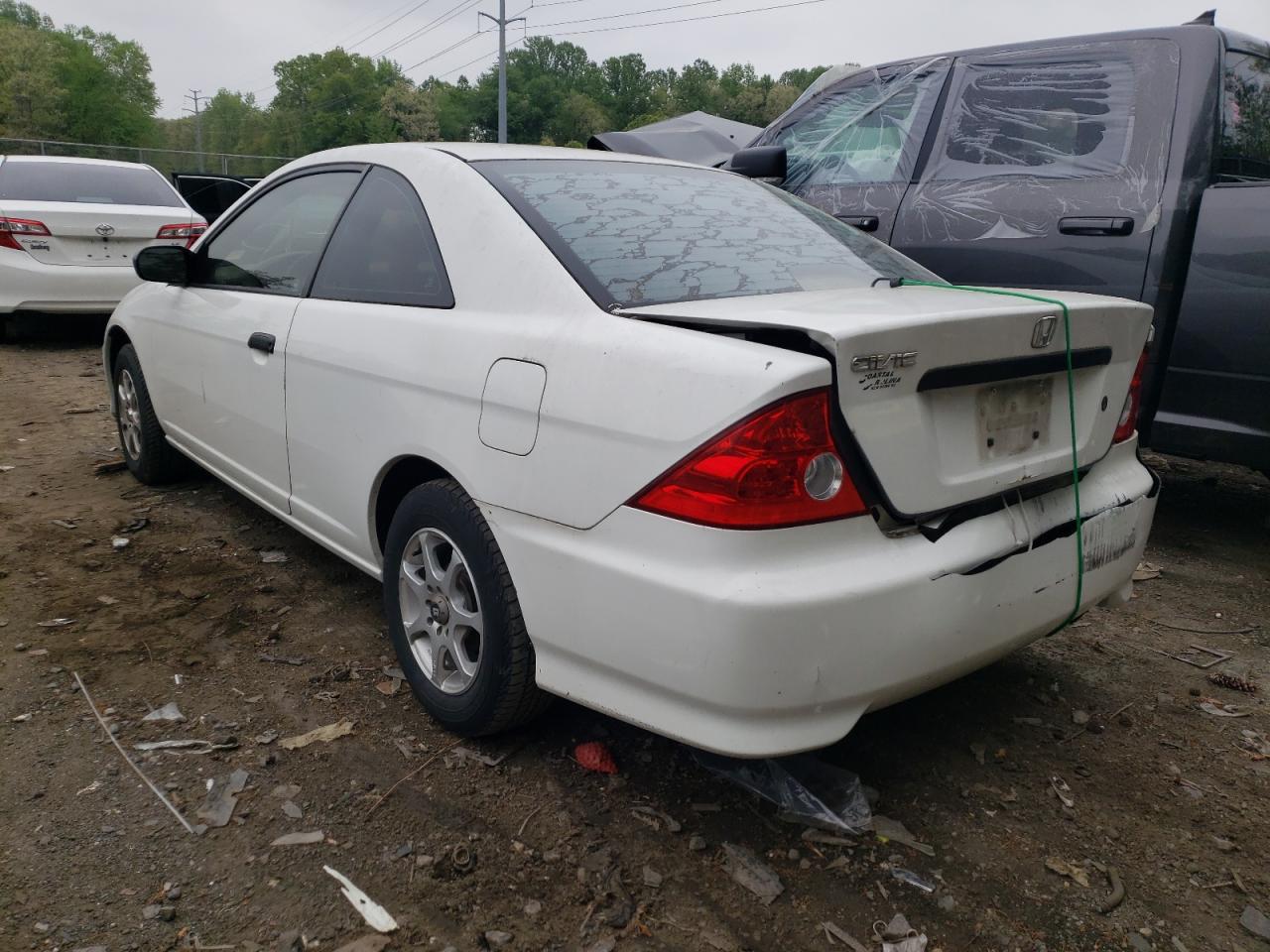 Photo 3 from auction – 2004 HONDA CIVIC DX V with VIN 1HGEM22124L038699