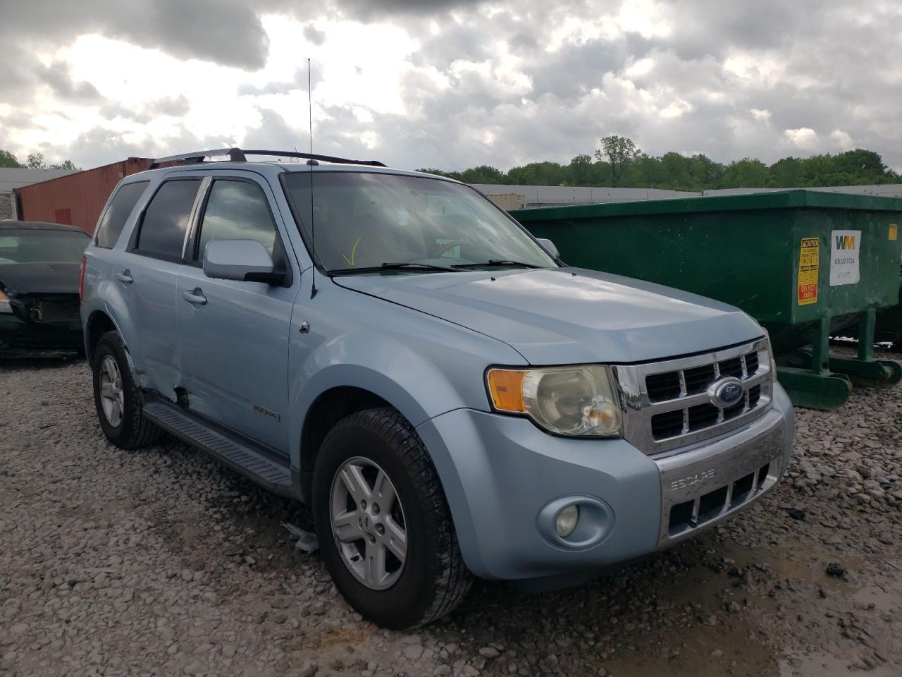 FORD ESCAPE HEV 2008 with VIN 1FMCU49HX8KA28398 - Photo from auction