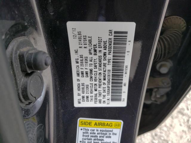 Photo 10 from auction – 2013 ACURA TL TECH with VIN 19UUA8F58DA006159