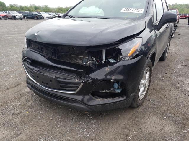 Photo 9 from auction – 2019 CHEVROLET TRAX LS with VIN 3GNCJKSBXKL260679