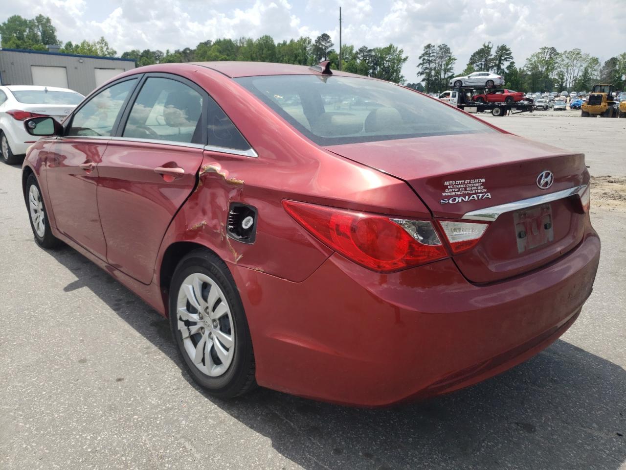 Photo 16 from auction – 2012 HYUNDAI SONATA GLS with VIN 5NPEB4AC8CH482725