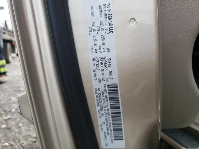 Photo 10 from auction – 2015 DODGE GRAND CARA with VIN 2C4RDGCG5FR687360