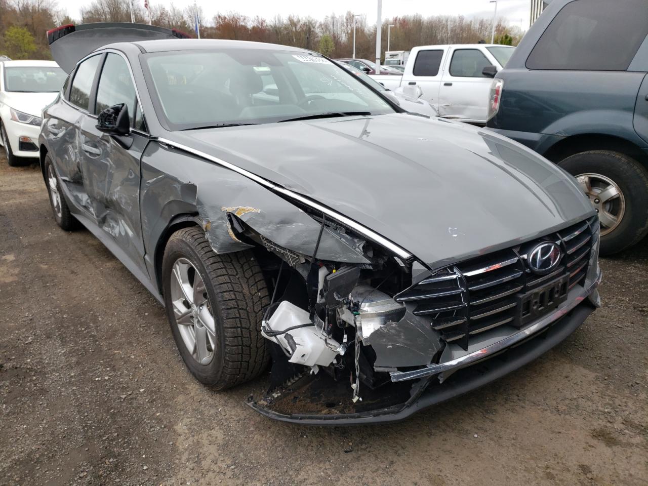 HYUNDAI SONATA SE 2021 with VIN 5NPEG4JA0MH124083 - Photo from auction