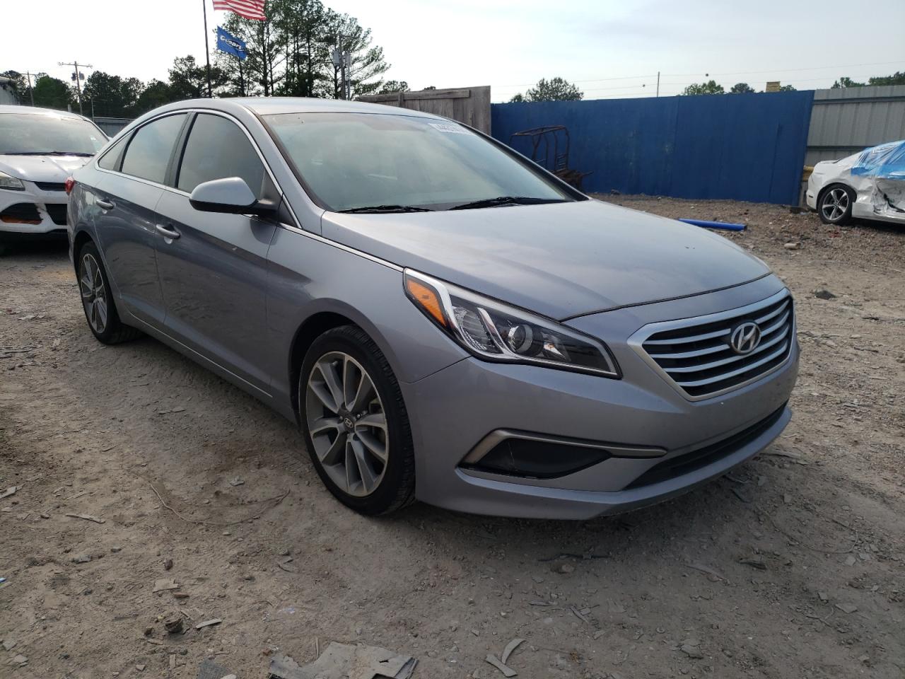 HYUNDAI SONATA SE 2016 with VIN 5NPE24AF2GH374584 - Photo from auction