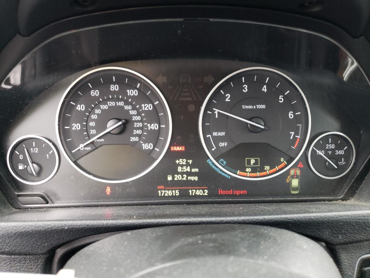 Photo 8 from auction – 2013 BMW 328 XI with VIN WBA3B3G51DNR81035