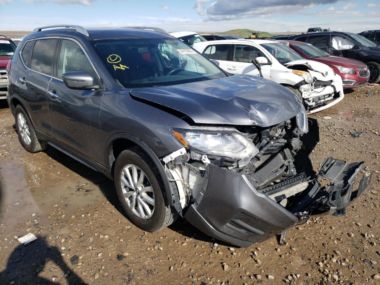 Photo 1 from auction – 2018 NISSAN ROGUE S with VIN KNMAT2MV9JP560038