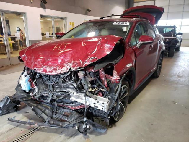 Photo 2 from auction – 2016 LEXUS RX 450H BA with VIN 2T2BGMCAXGC001197