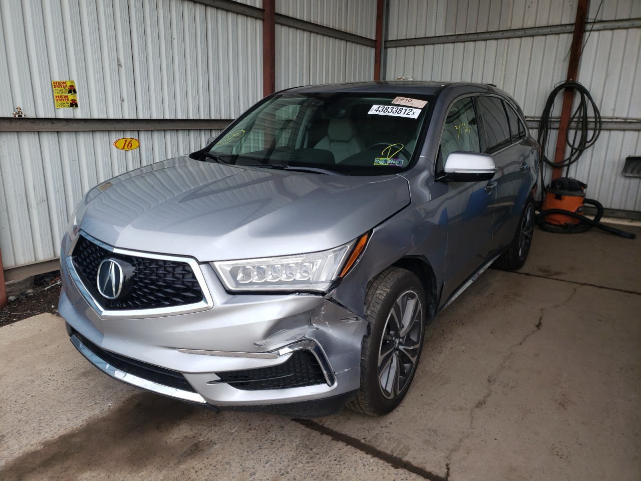 Photo 2 from auction – 2019 ACURA MDX TECHNO with VIN 5J8YD4H53KL032667