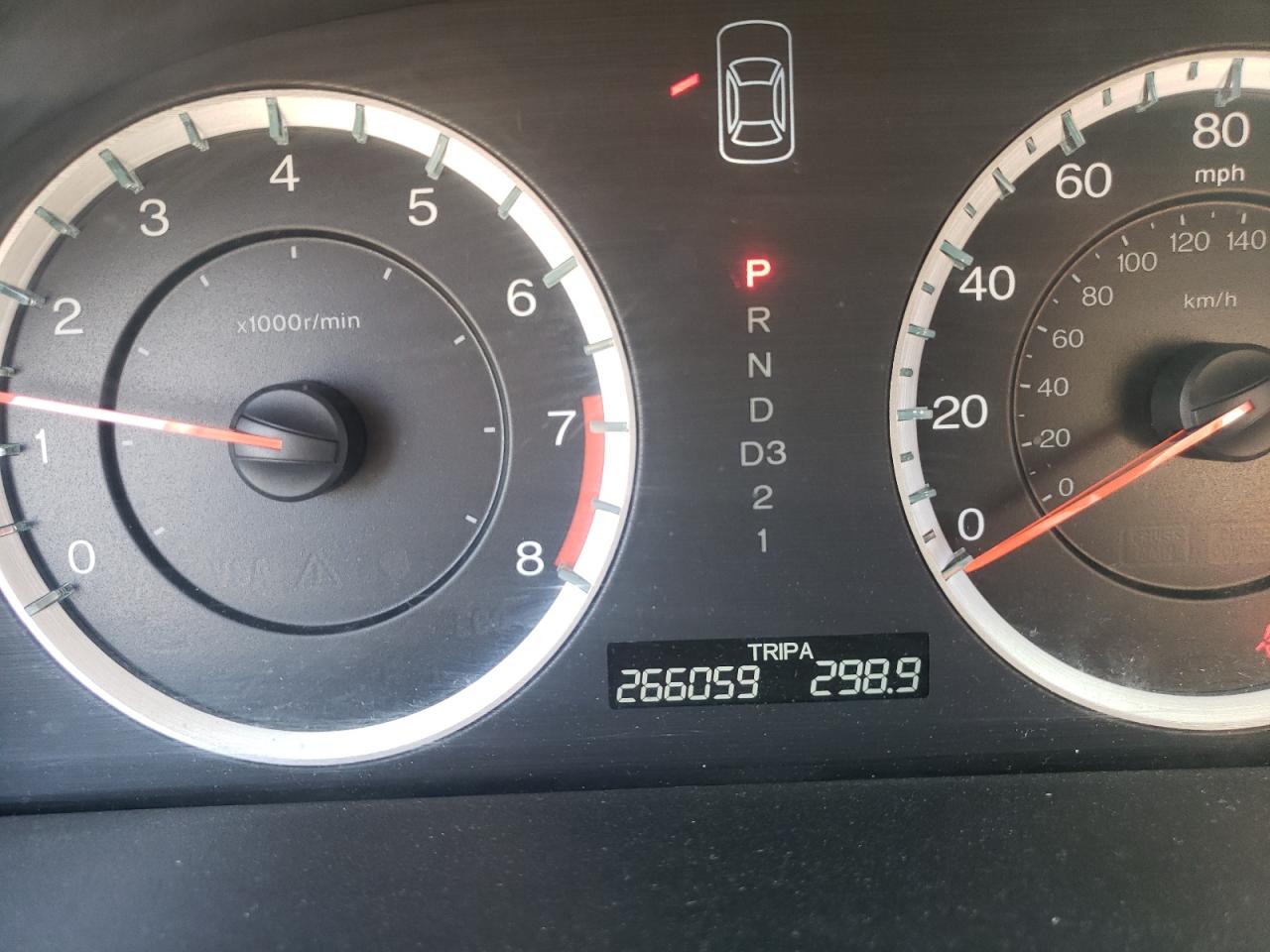 Photo 8 from auction – 2010 HONDA ACCORD LX with VIN 1HGCP2F30AA033552