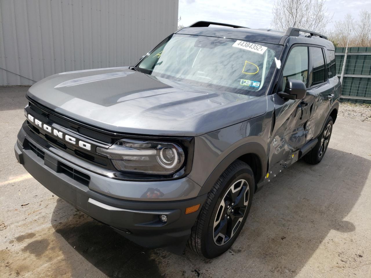 Photo 2 from auction – 2021 FORD BRONCO SPO with VIN 3FMCR9C69MRA29103