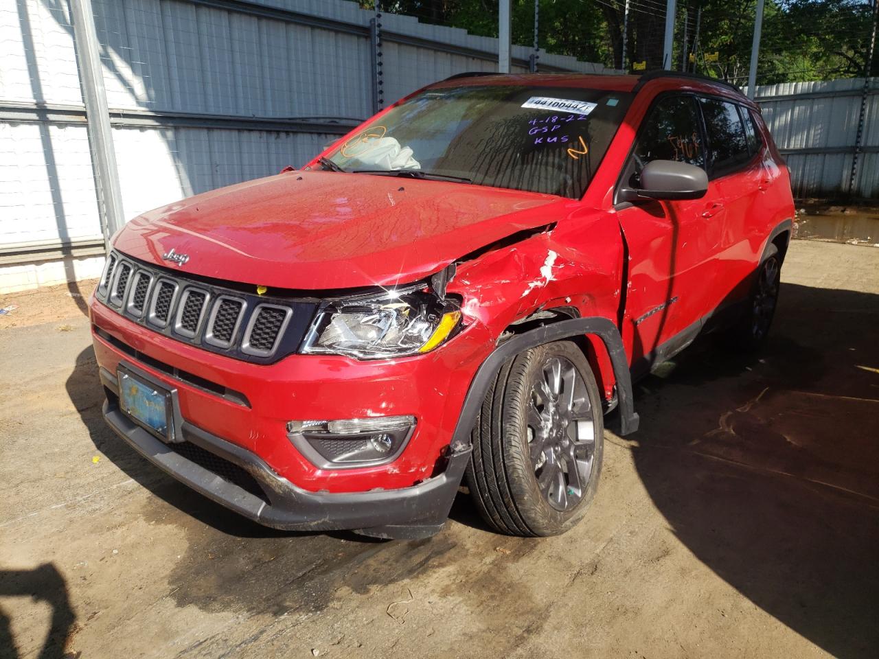Photo 2 from auction – 2021 JEEP COMPASS 80 with VIN 3C4NJCEB0MT573715