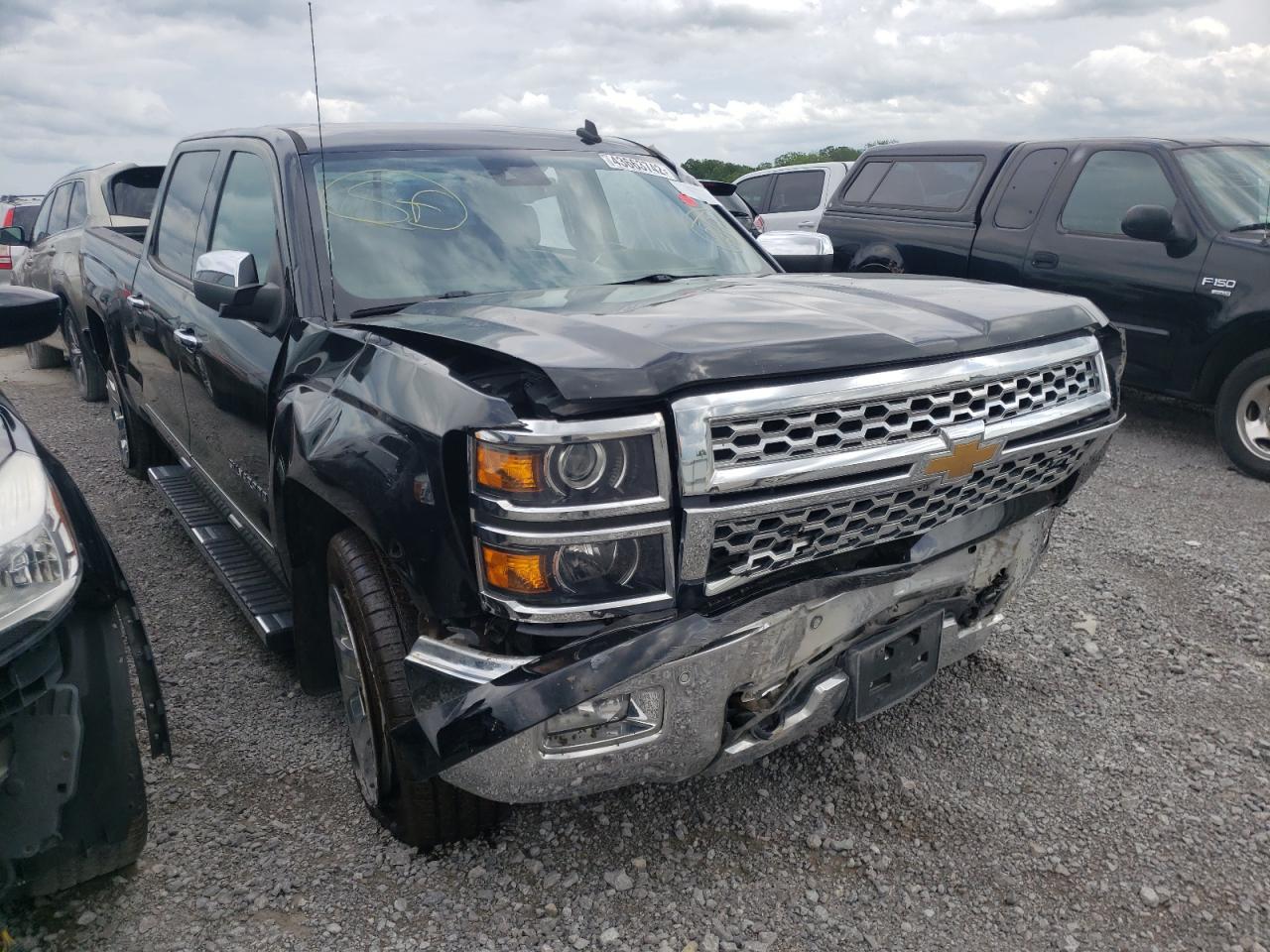 CHEVROLET SILVERADO 2014 with VIN 3GCUKSEC8EG107374 - Photo from auction
