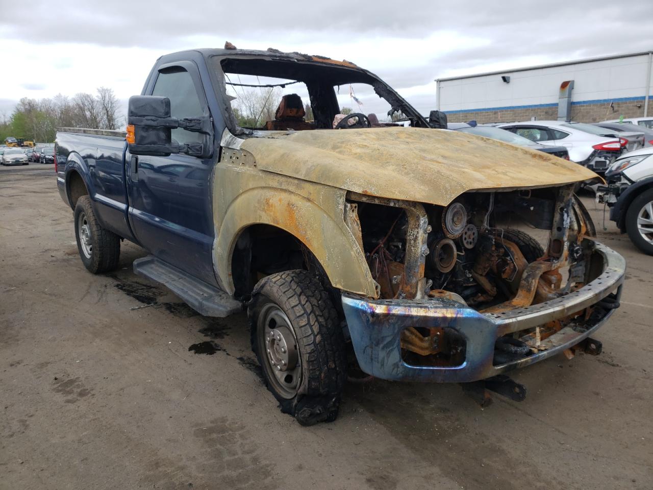 FORD F250 SUPER 2013 with VIN 1FTBF2B69DEB39136 - Photo from auction