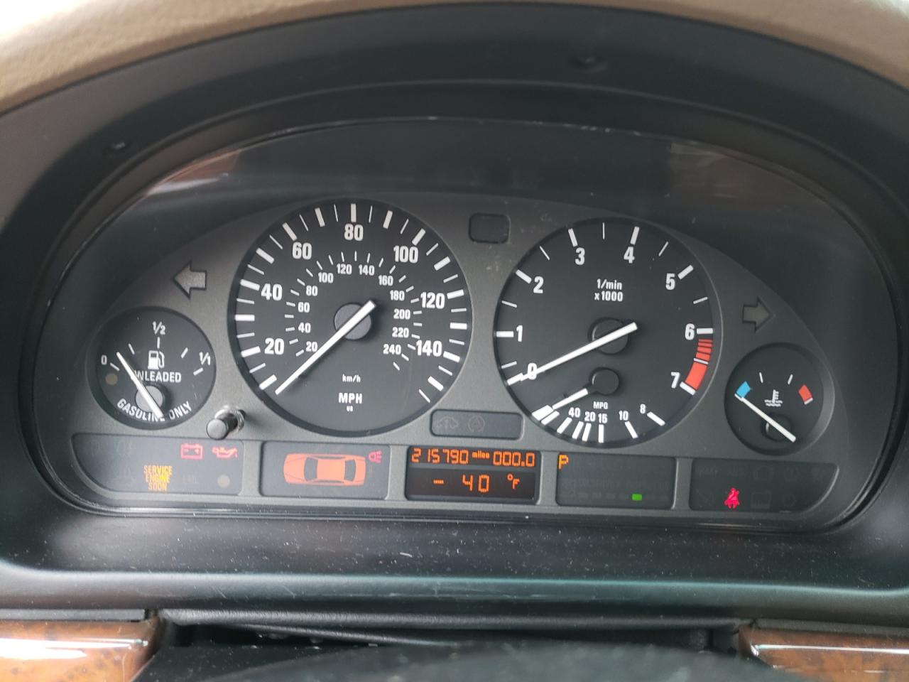Photo 8 from auction – 2001 BMW 5 SERIES with VIN WBADT63451CF03985
