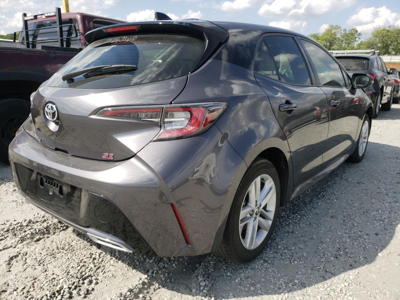 Photo 4 from auction – 2021 TOYOTA COROLLA SE with VIN JTNB4MBE5M3107011