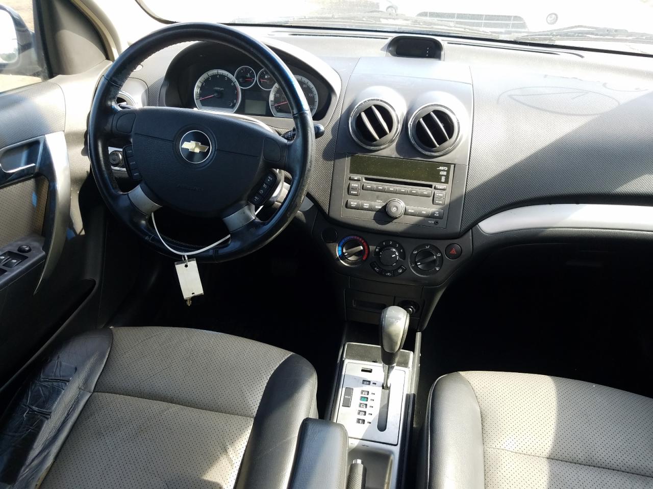 Photo 9 from auction – 2009 CHEVROLET AVEO LT with VIN KL1TG66E09B314917
