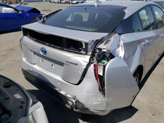 Photo 9 from auction – 2017 TOYOTA PRIUS with VIN JTDKARFU5H3046647