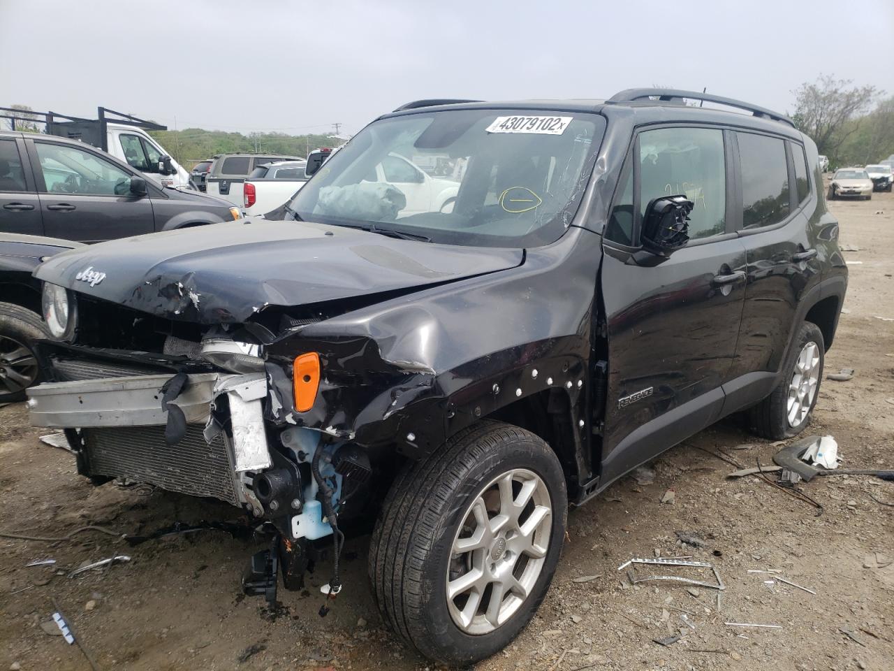 Photo 2 from auction – 2019 JEEP RENEGADE L with VIN ZACNJBBB2KPK08033