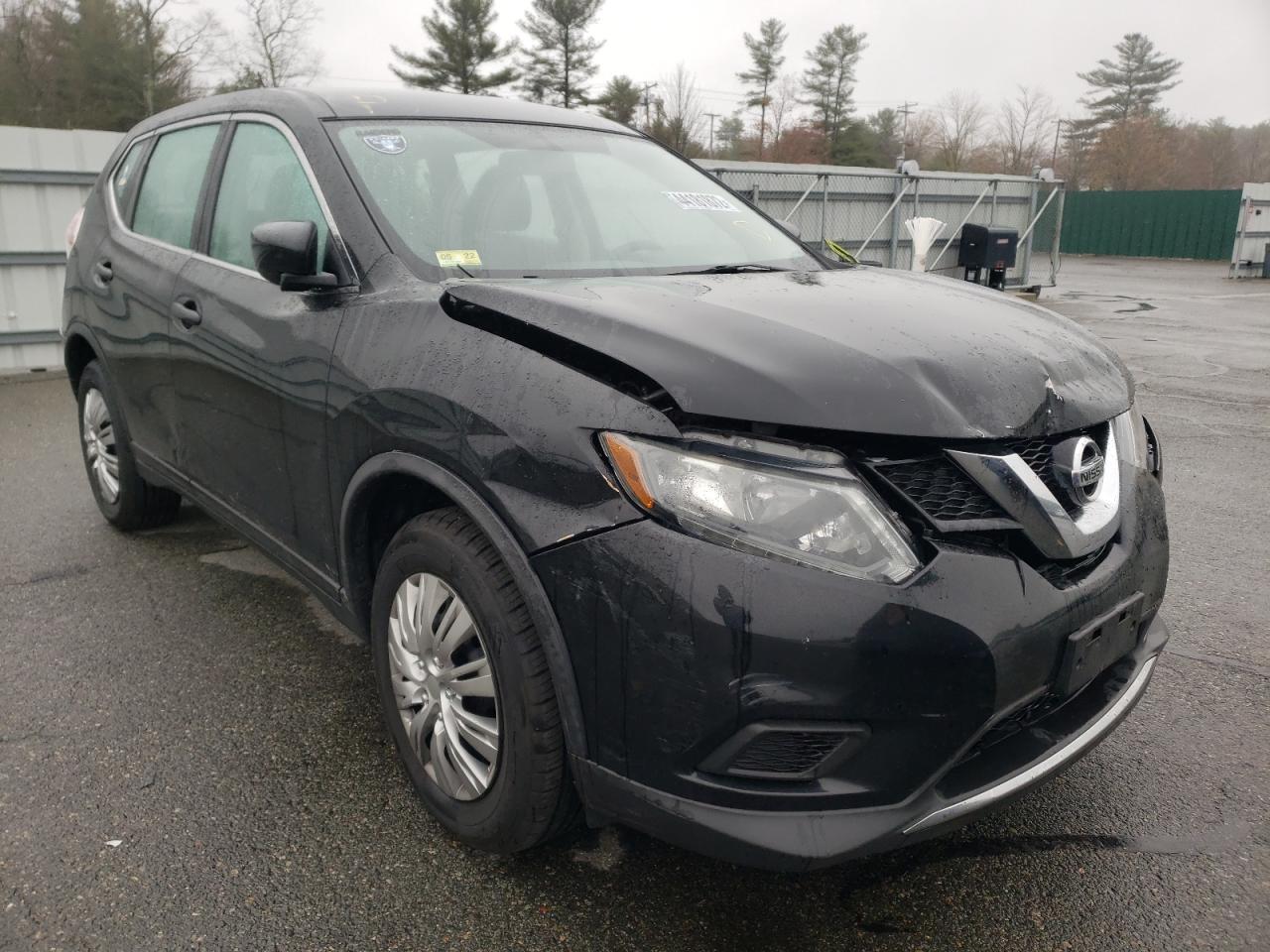 NISSAN ROGUE S 2016 with VIN KNMAT2MV9GP622238 - Photo from auction