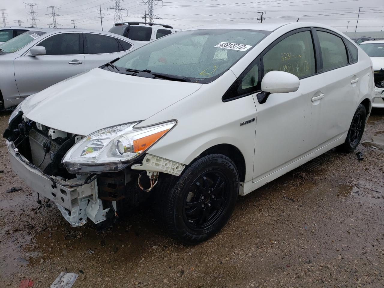 Photo 2 from auction – 2015 TOYOTA PRIUS with VIN JTDKN3DU0F2003129