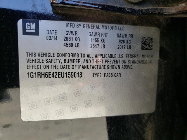 Photo 10 from auction – 2014 CHEVROLET VOLT with VIN 1G1RH6E42EU159013